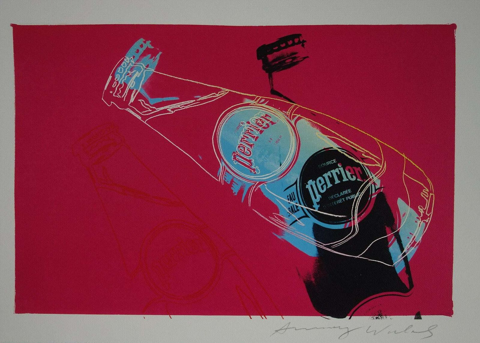 Fine Pop Art Limited Edition Trial Proof Print, Andy Warhol, Signed & Stamped With Estate Stamp
