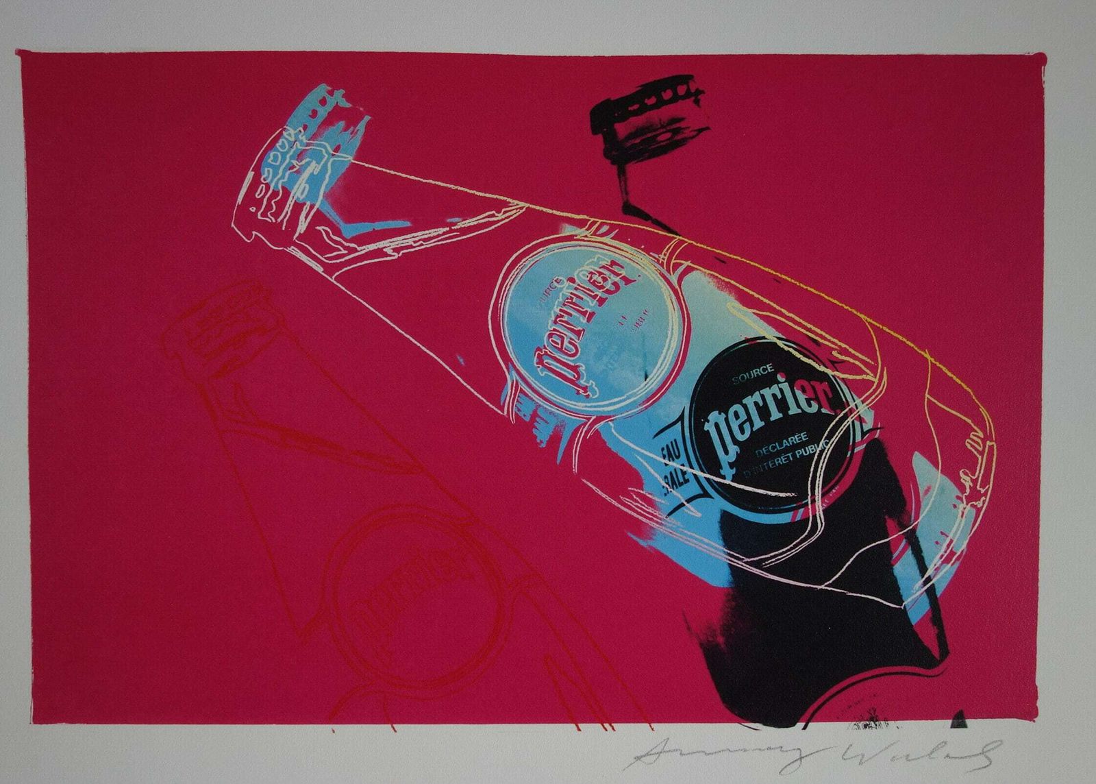 Fine Pop Art Limited Edition Trial Proof Print, Andy Warhol, Signed & Stamped With Estate Stamp photo buy