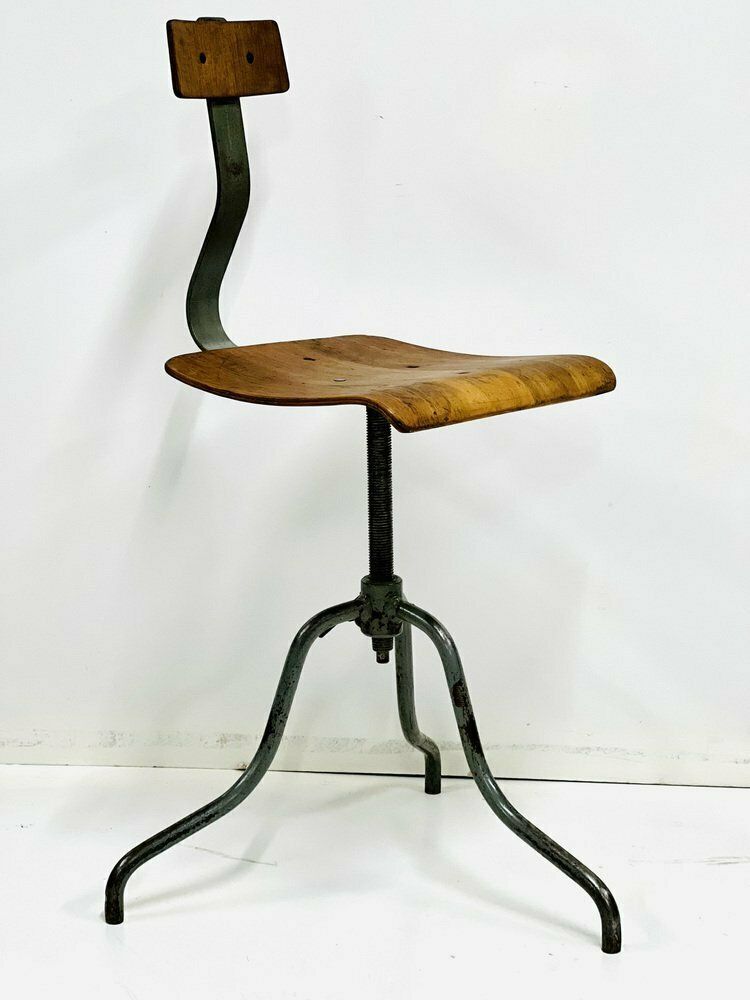 Vintage Industriële Stoel, 1950