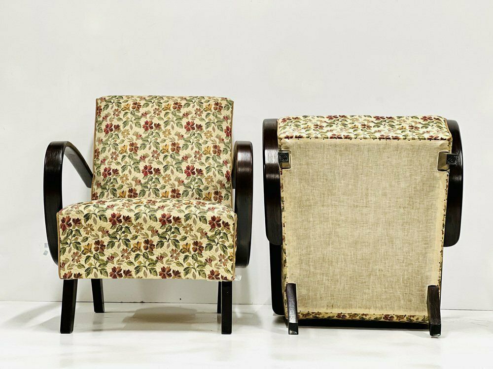 Vintage Armchairs By Jindrich Halabala, Set Of 2 photo vinterior