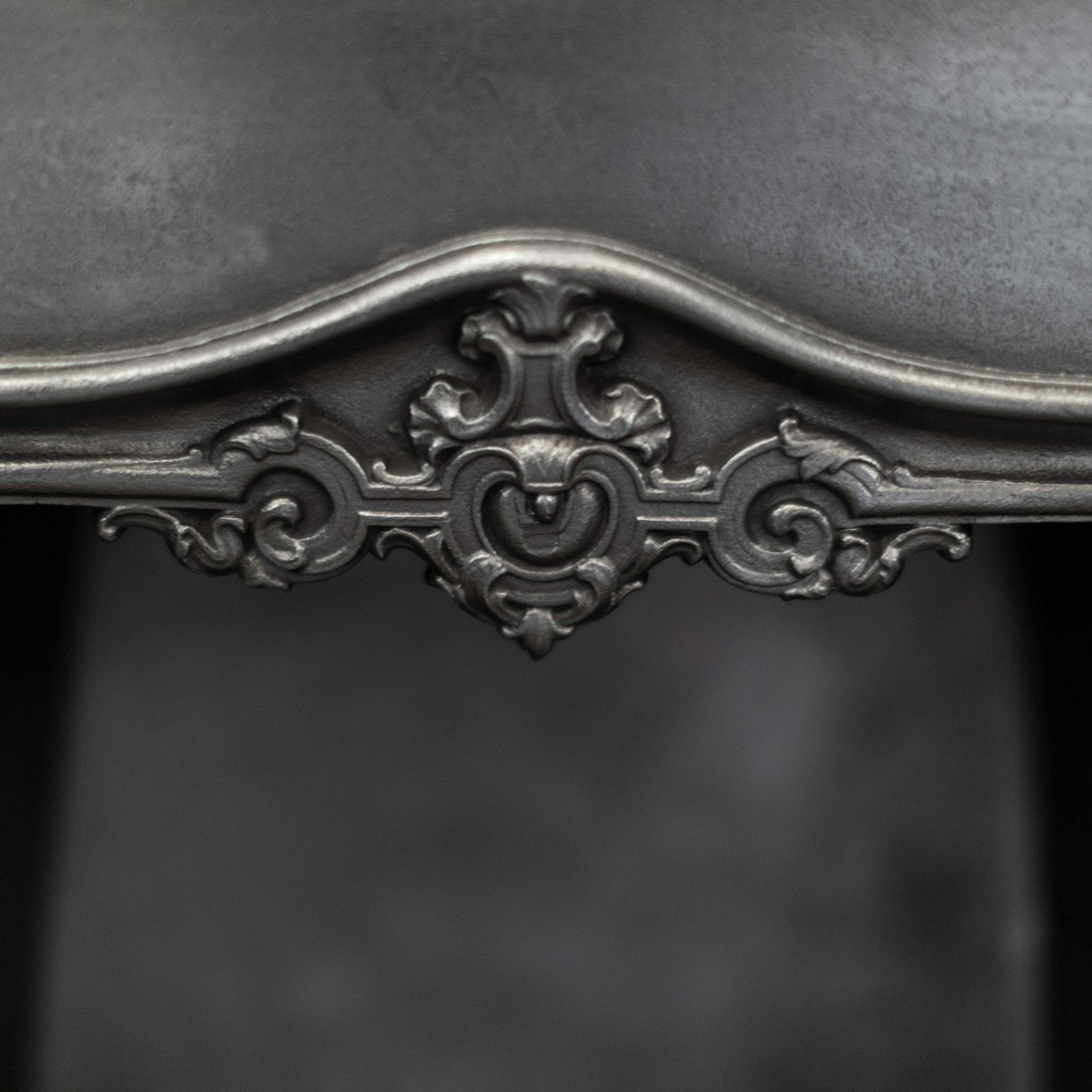 Antique Ornate Late Georgian / Early Victorian Cast Iron Insert photo vintage