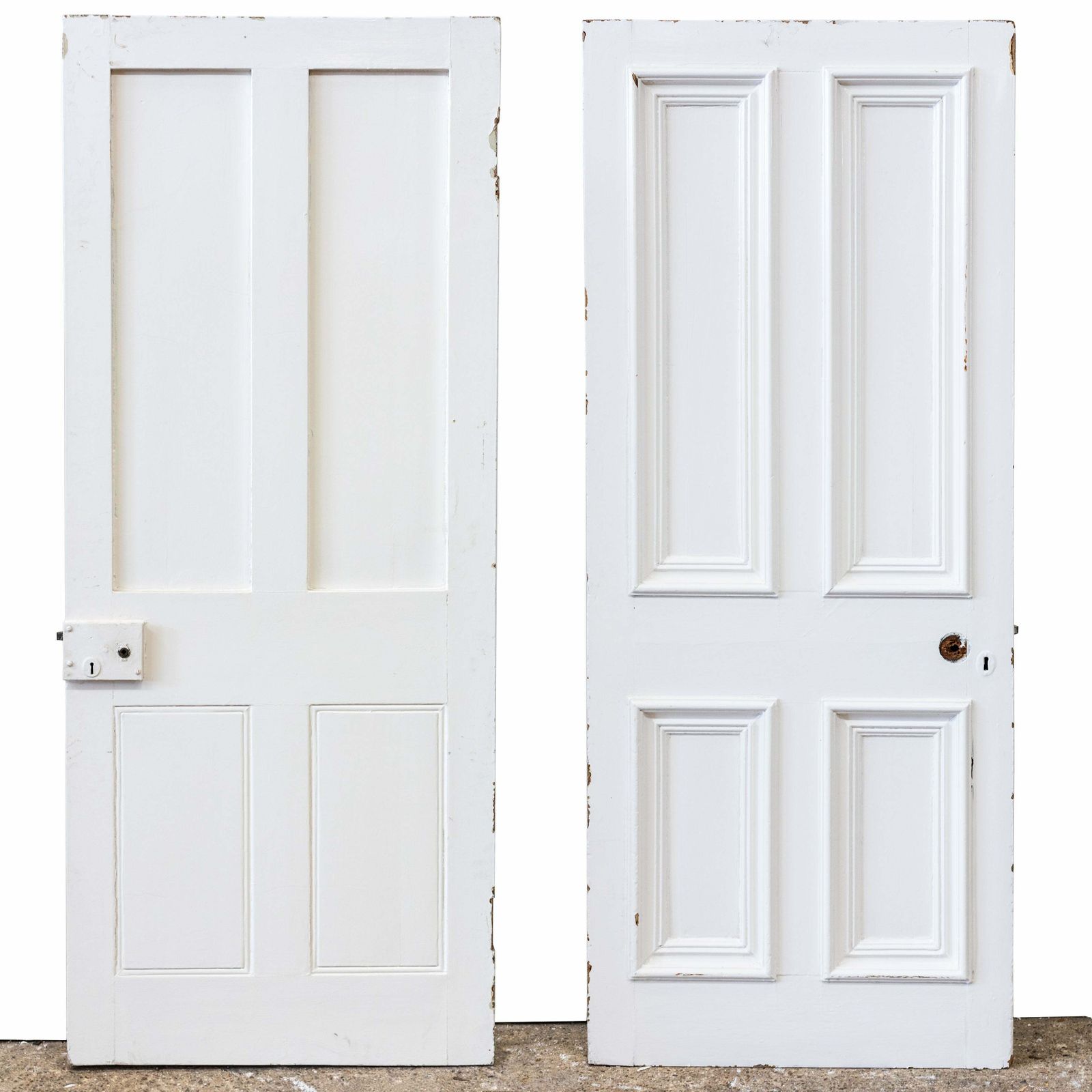 Reclaimed 4 Panel Door 203.5cm X 83.5cm