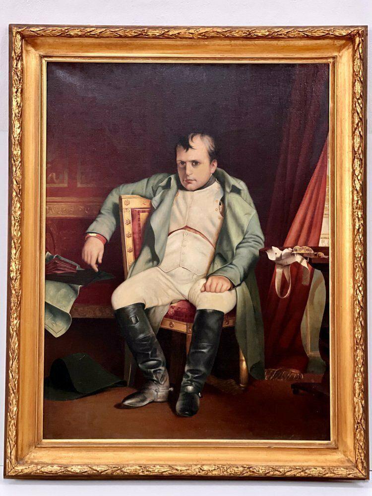 2595.0 Xaver Diblik, Napoleon Bonaparte Portrait, 1950, Schilderij photo