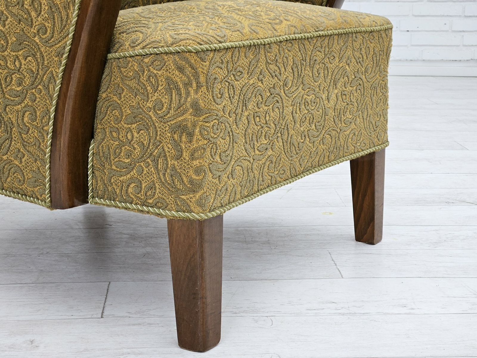 1950 60s, Danish Design, Armchair, Original Very Good Condition. photo vinterior