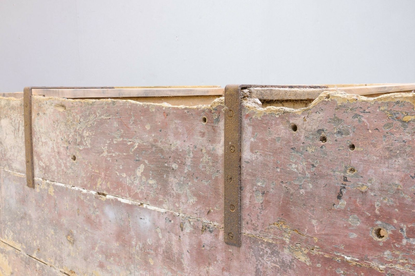 Weathered Grain Bin, 1800s, Pine photo vinterior