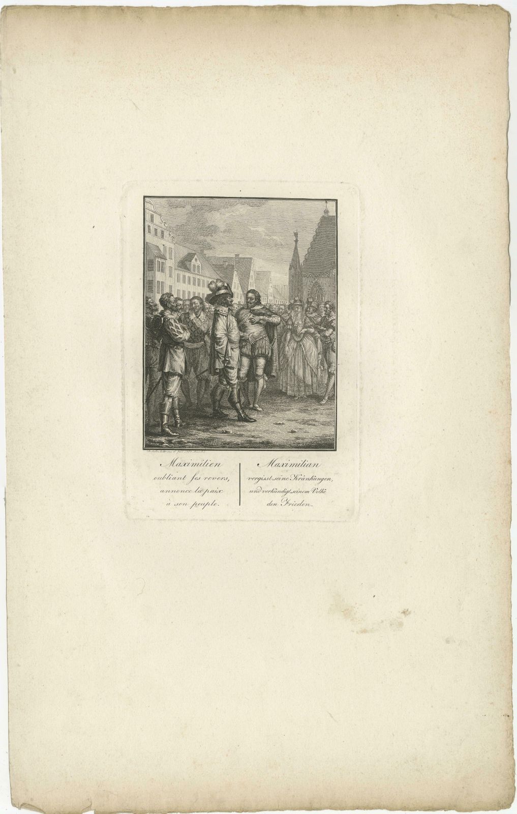 Set Of 7 Antique Prints Illustrating Various Historic Events photo 758.0