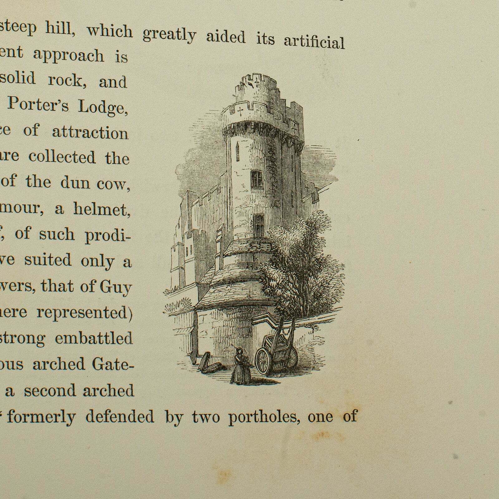 photo for sale Large Antique Book Of Baronial Halls Volume 1, Reference, English, Mid Victorian