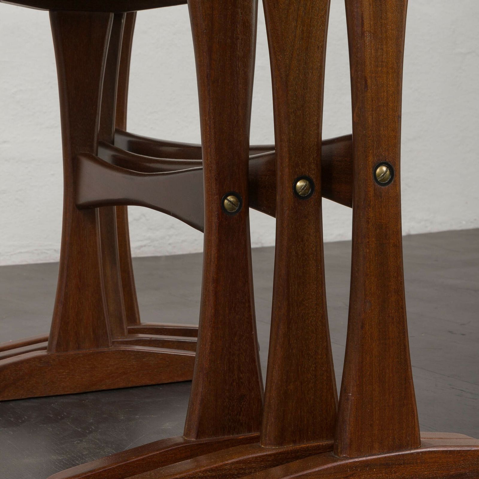 1185.0 Kai Kristiansen Rosewood Nesting Tables For Vildbjerg Möbelfabrik, Denmark 1960s photo