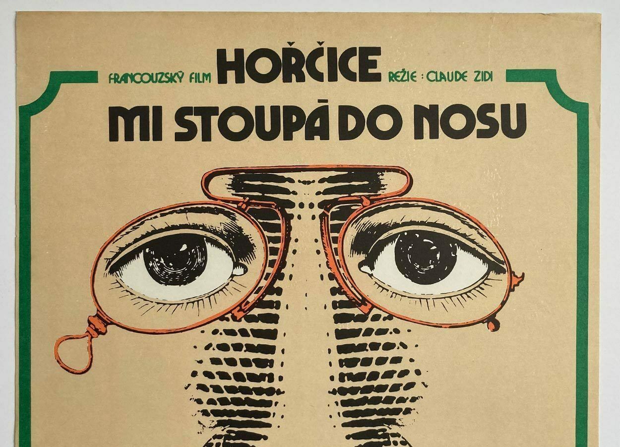 Movie Poster, I’m Loosing My Temper / Lucky Pierre, H. Michalíková, 1979 photo for sale
