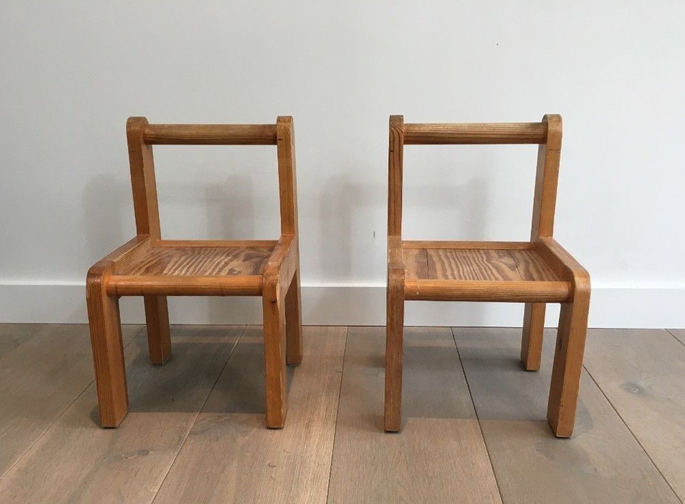 50s 29472: Unusual Small Baby Chairs. Circa 1970 photo 360.0