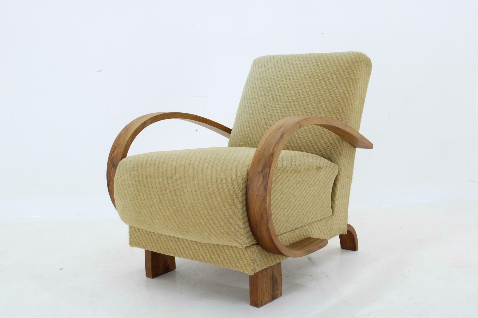 1930s Art Deco Armchair, Czechoslovakia photo buy