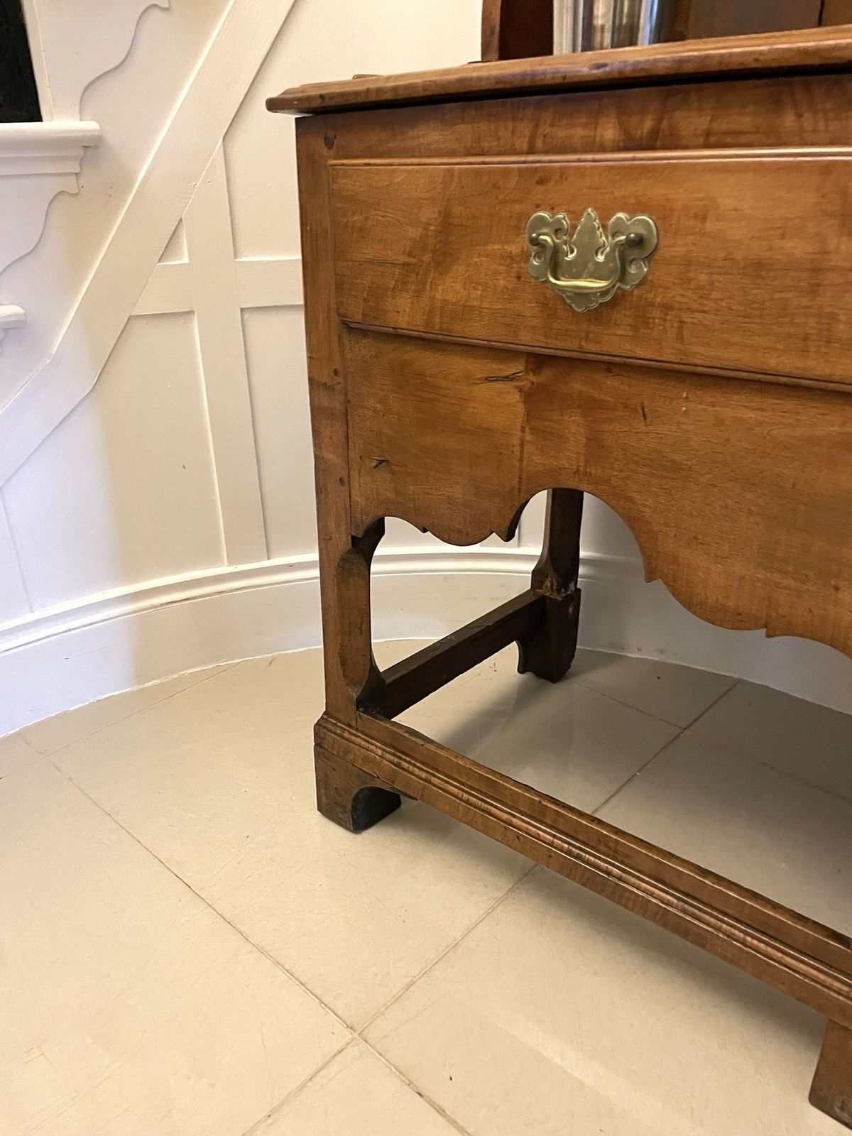 Rare American Antique George III Quality Solid Maple Wood Dresser photo 9795.0