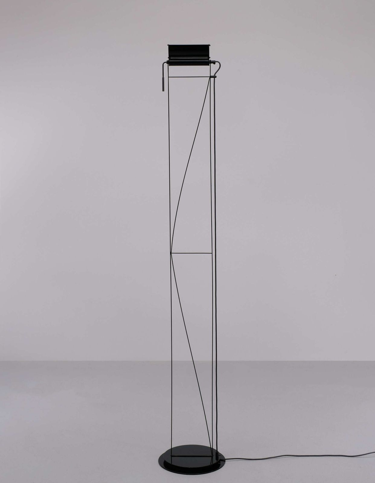 Opus Floor Lamp By A Monica & P Salvo For Lumina, 1980s Italy