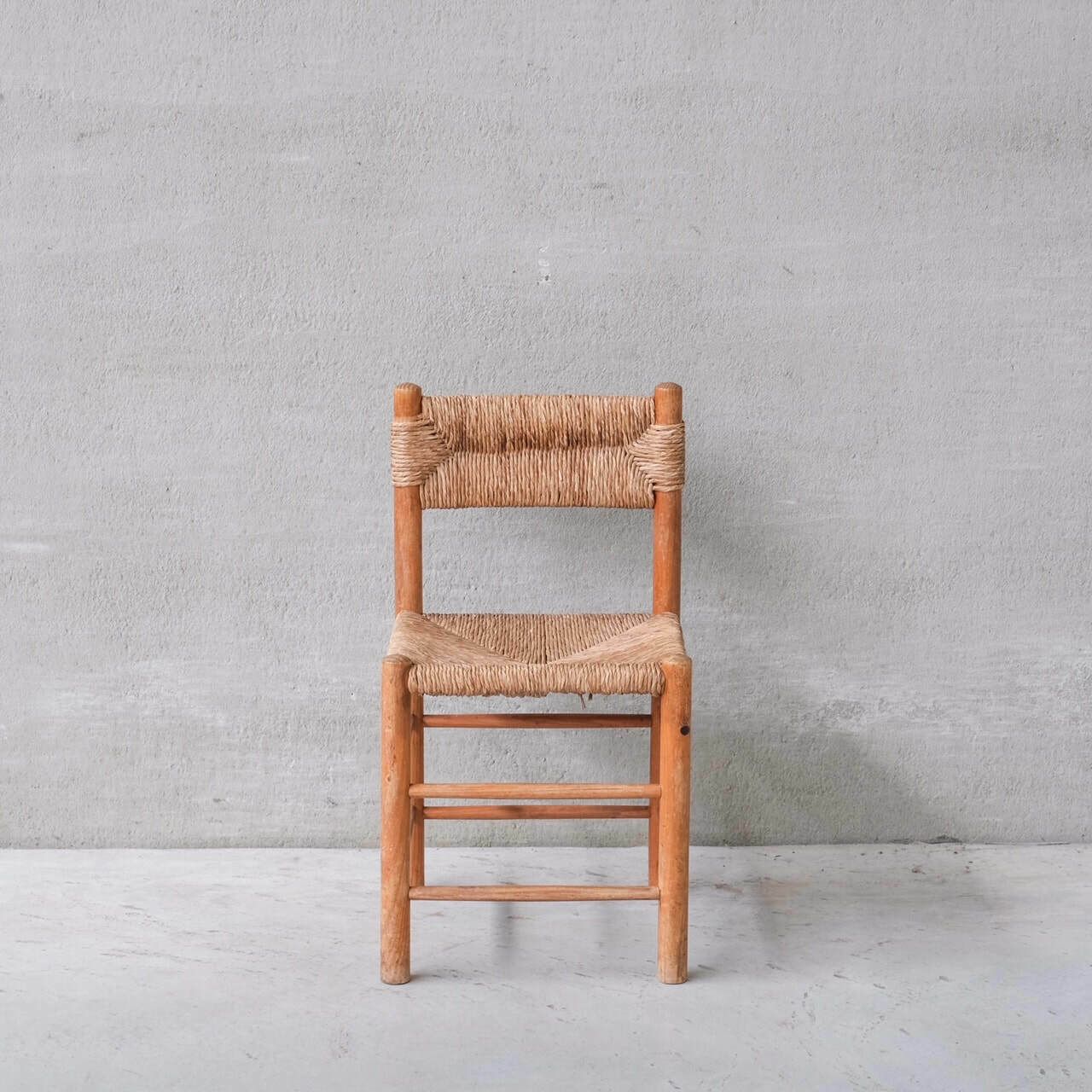 Single Mid Century Rush Chair By Ate Van Apeldoorn For Houtwerk Hattem photo Furniture