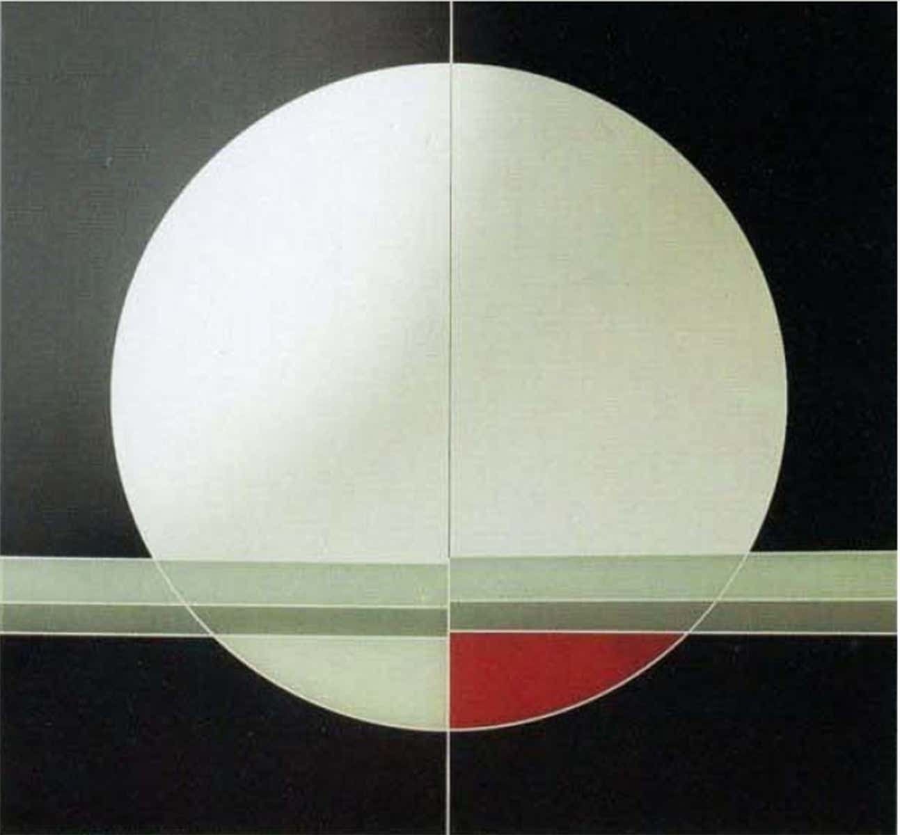 Eugenio Carmi Italian Graphic Designer Wall Mirror Morphos For Acerbis, 1980s