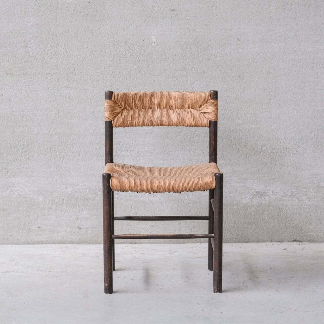 Set Of Three Charlotte Perriand 'Dordogne' Model Mid Century Dining Chairs photo 5850.0