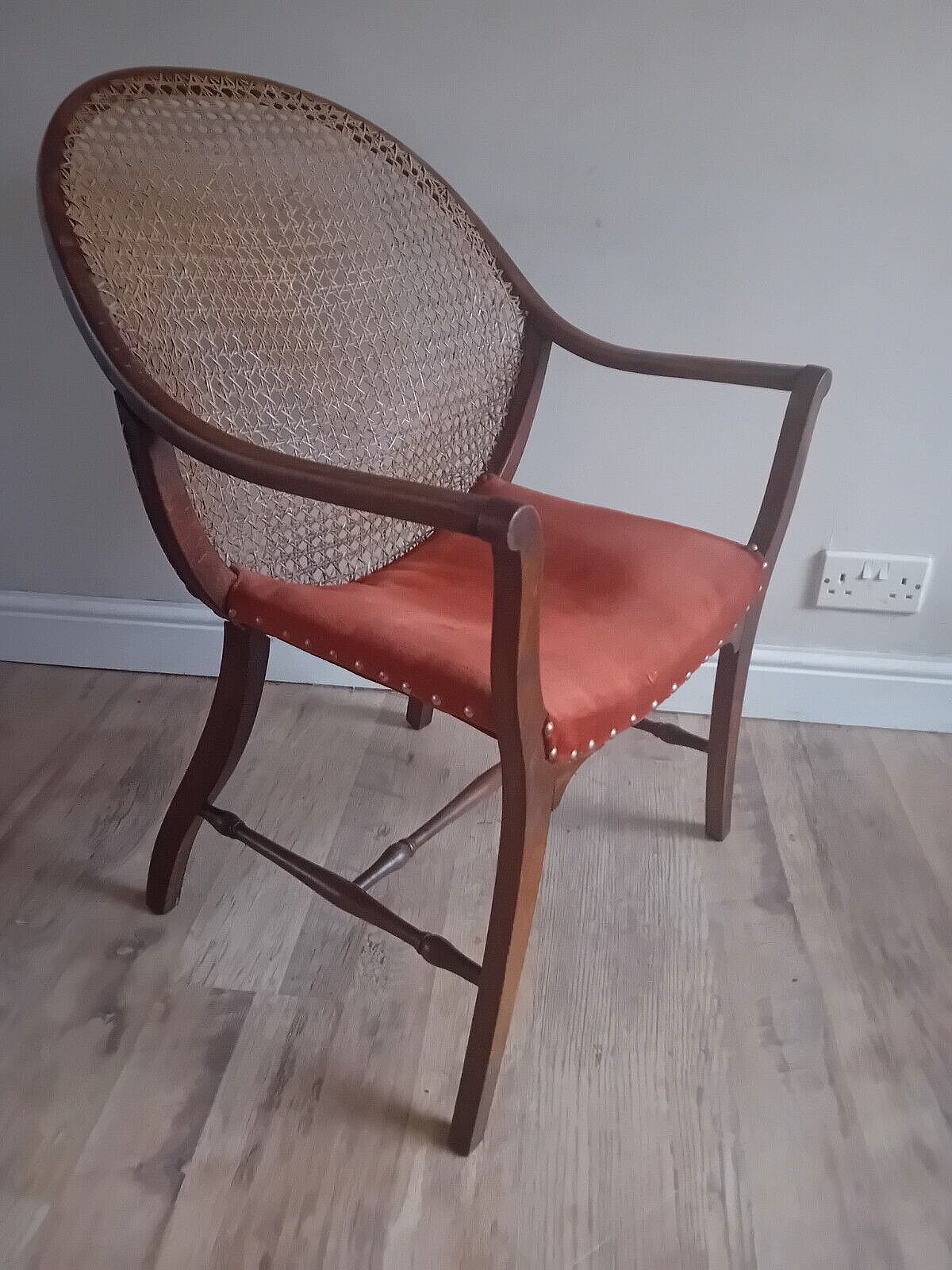 260.0 Delightful French Art Deco 1920's Elm Bedroom , Landing , Hall ,Armchair photo