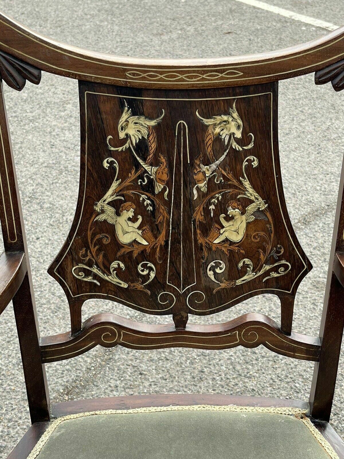 English Victorian Rosewood Davenport Desk & Chair, Possibly By James Shoolbred. photo Furniture