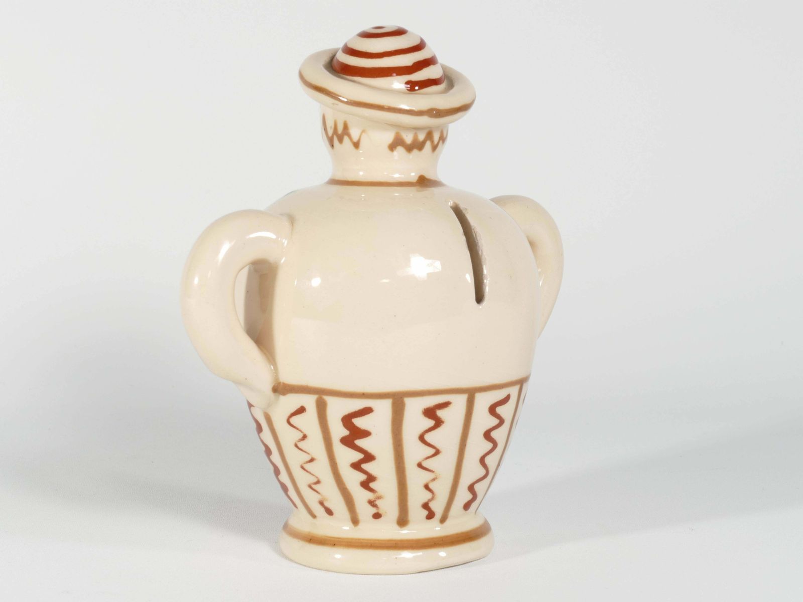 photo furniture Ceramic Piggy Bank By Eva Jancke Björk, Bo Fajans, 1940s