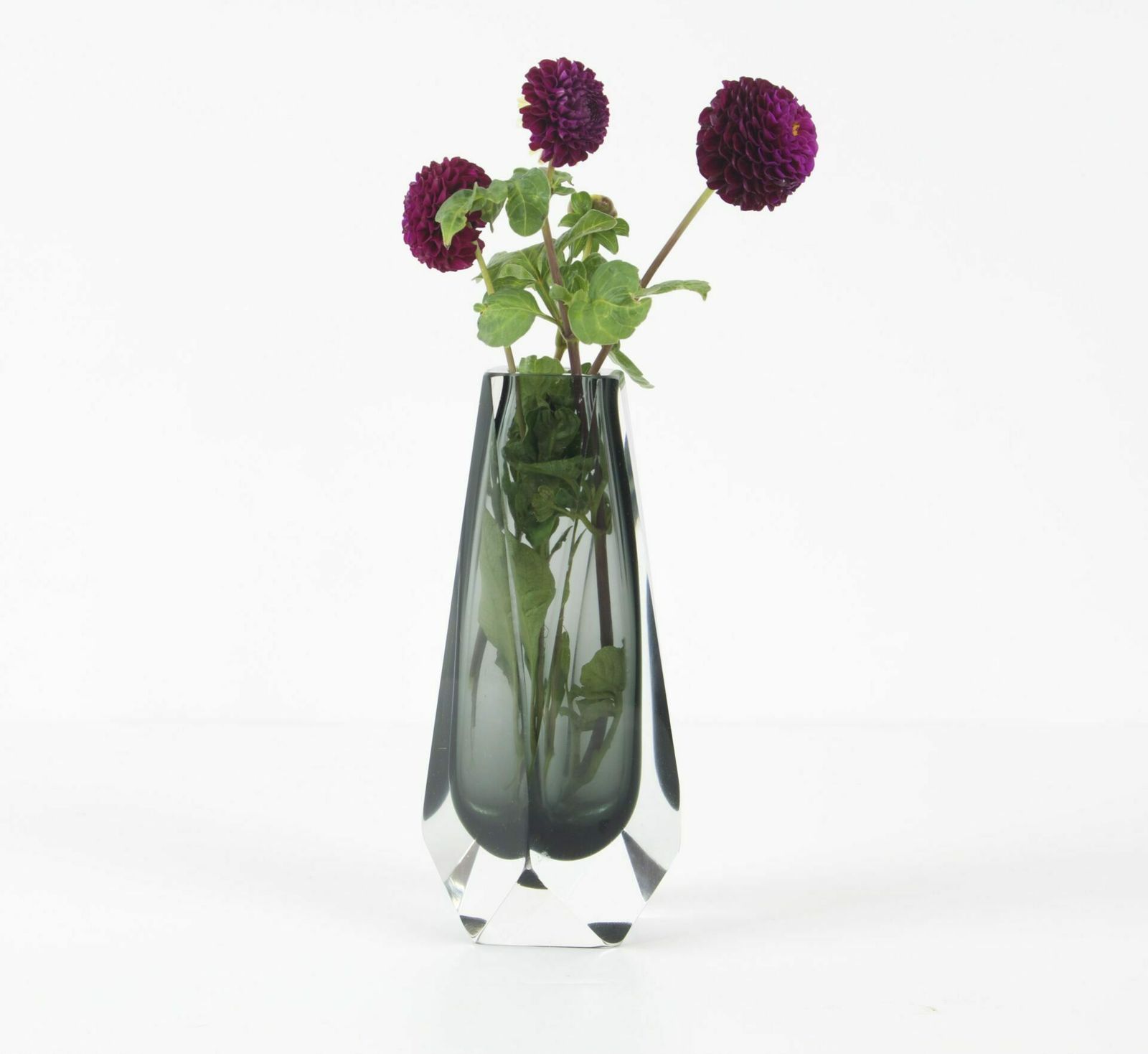 Murano Sommerso Vase, 1970s, Vintage photo furniture