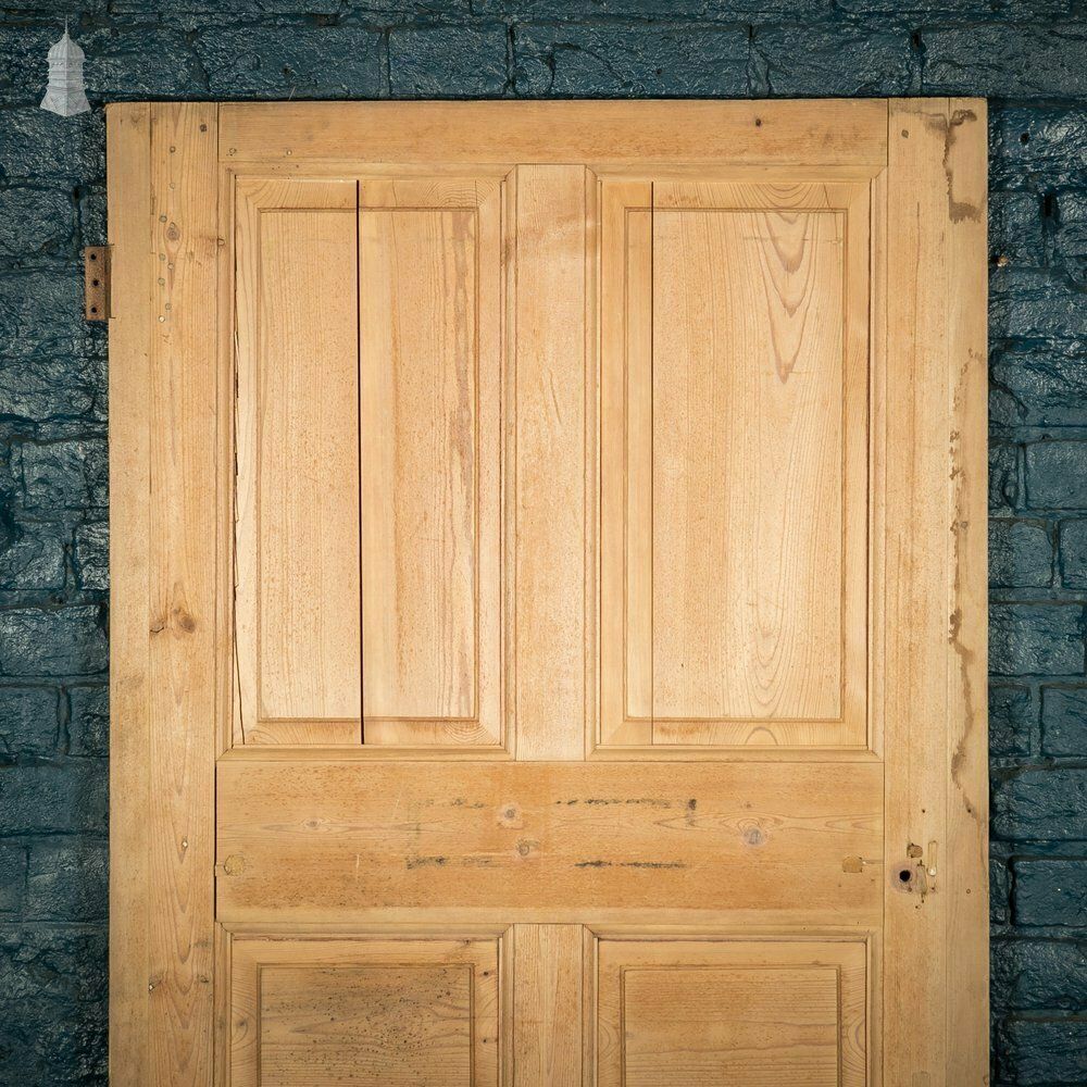 Pine Panelled Door, 6 Raised Moulded Panels photo furniture