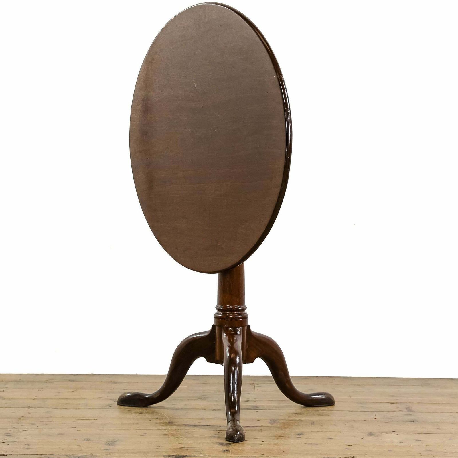 Georgian Antique Mahogany Tilt Top Table photo for sale