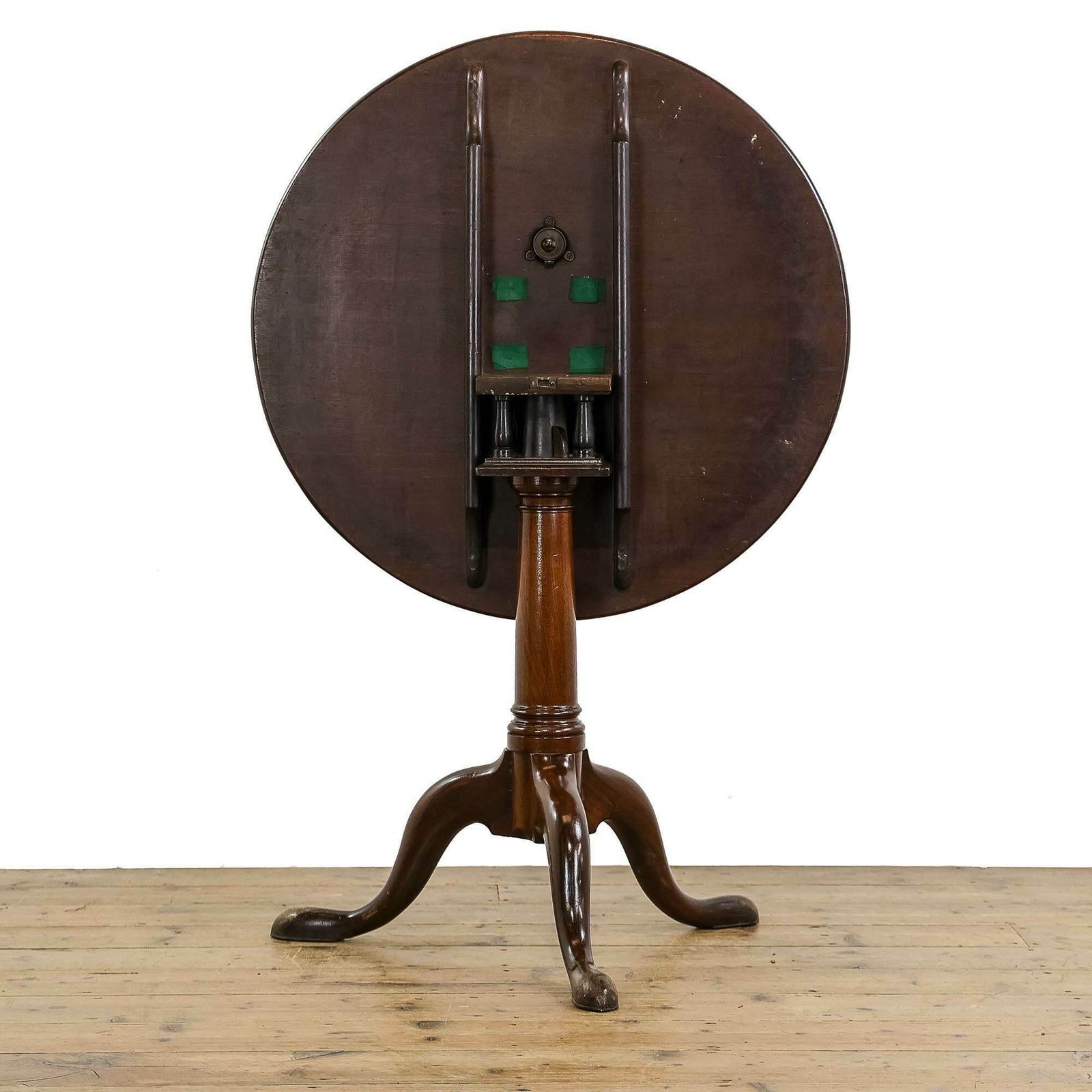 Georgian Antique Mahogany Tilt Top Table photo Furniture