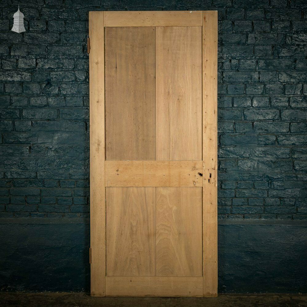 Pine Panelled Door, 2 Panel Shaker Style