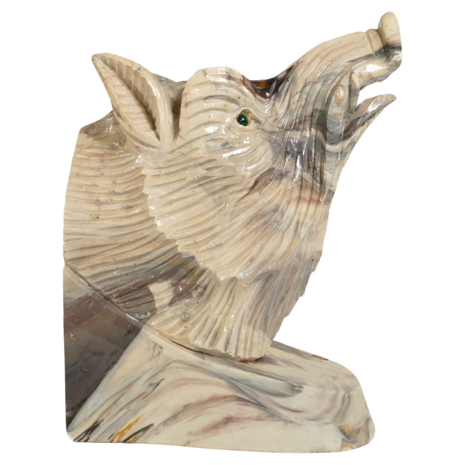 Heavy Bookend In The Shape Of A Wild Boar.