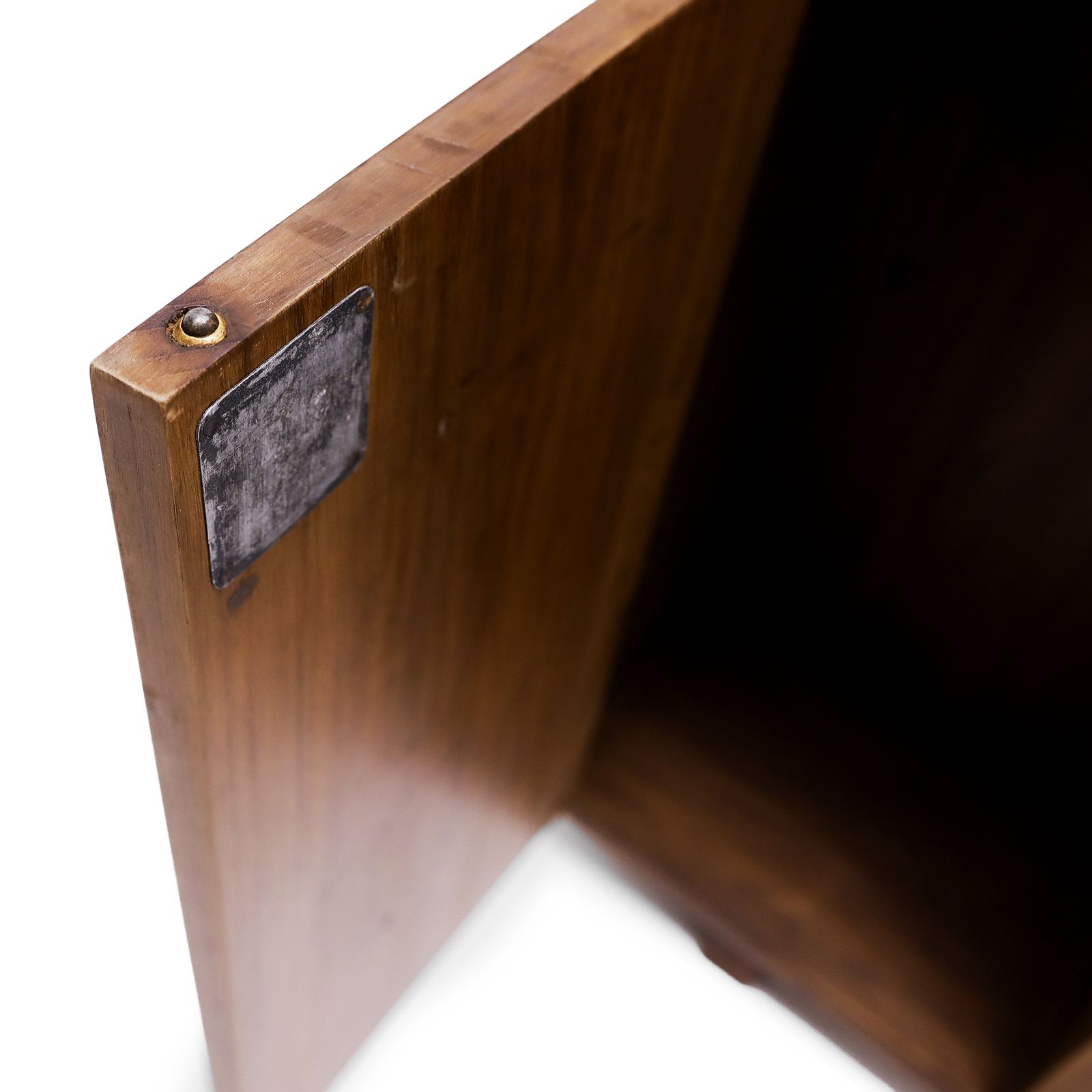 Furniture Original Pierre Jeanneret Office Set Featuring A Teak And Leather X Frame Desk Matched To A Model Pj Si 30a Committee Chair, Chandigarh, India, 1960s photo