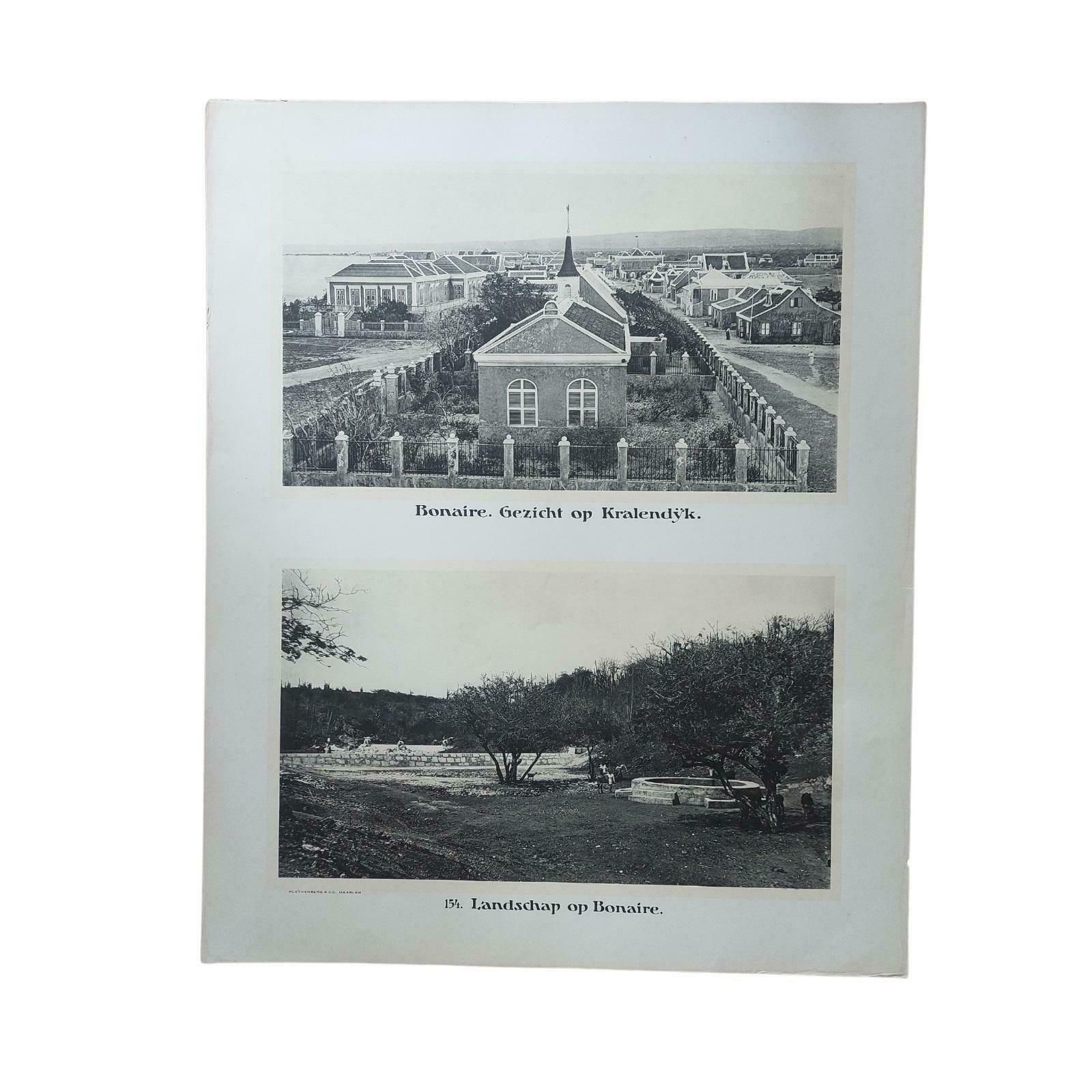 Set Of 3 Photographic Plates Of Aruba, Bonaire, And Curaçao photo Art