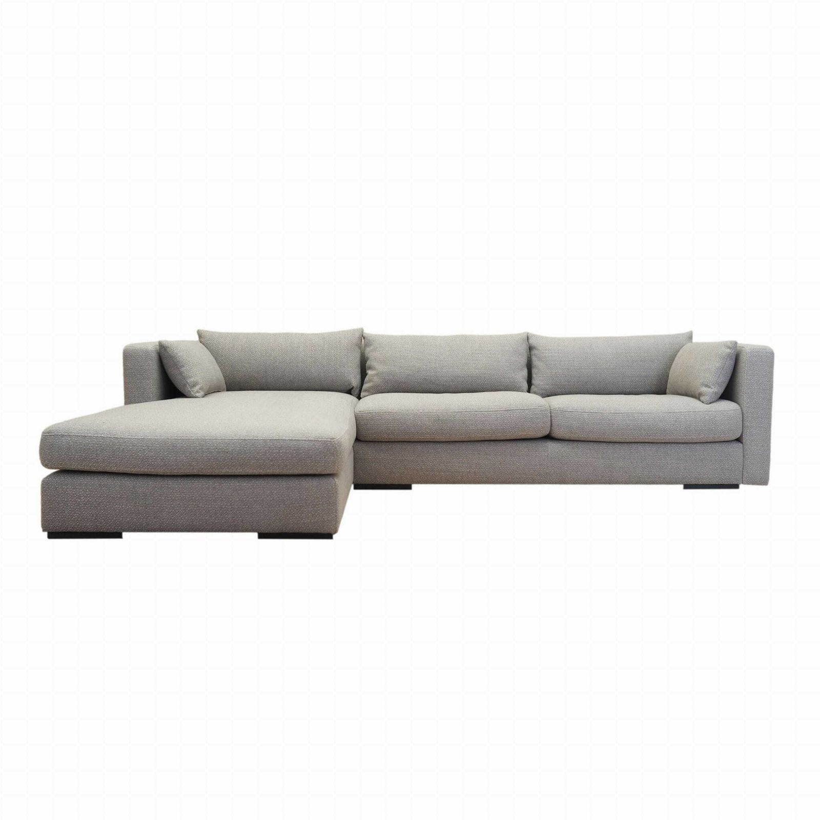 Grey Corner Sofa, Scandinavian Design