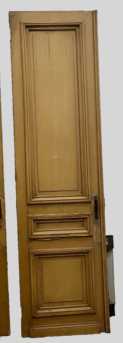 Set Of Two Single Sided Doors In 19th Century Solid Fir photo 576.14