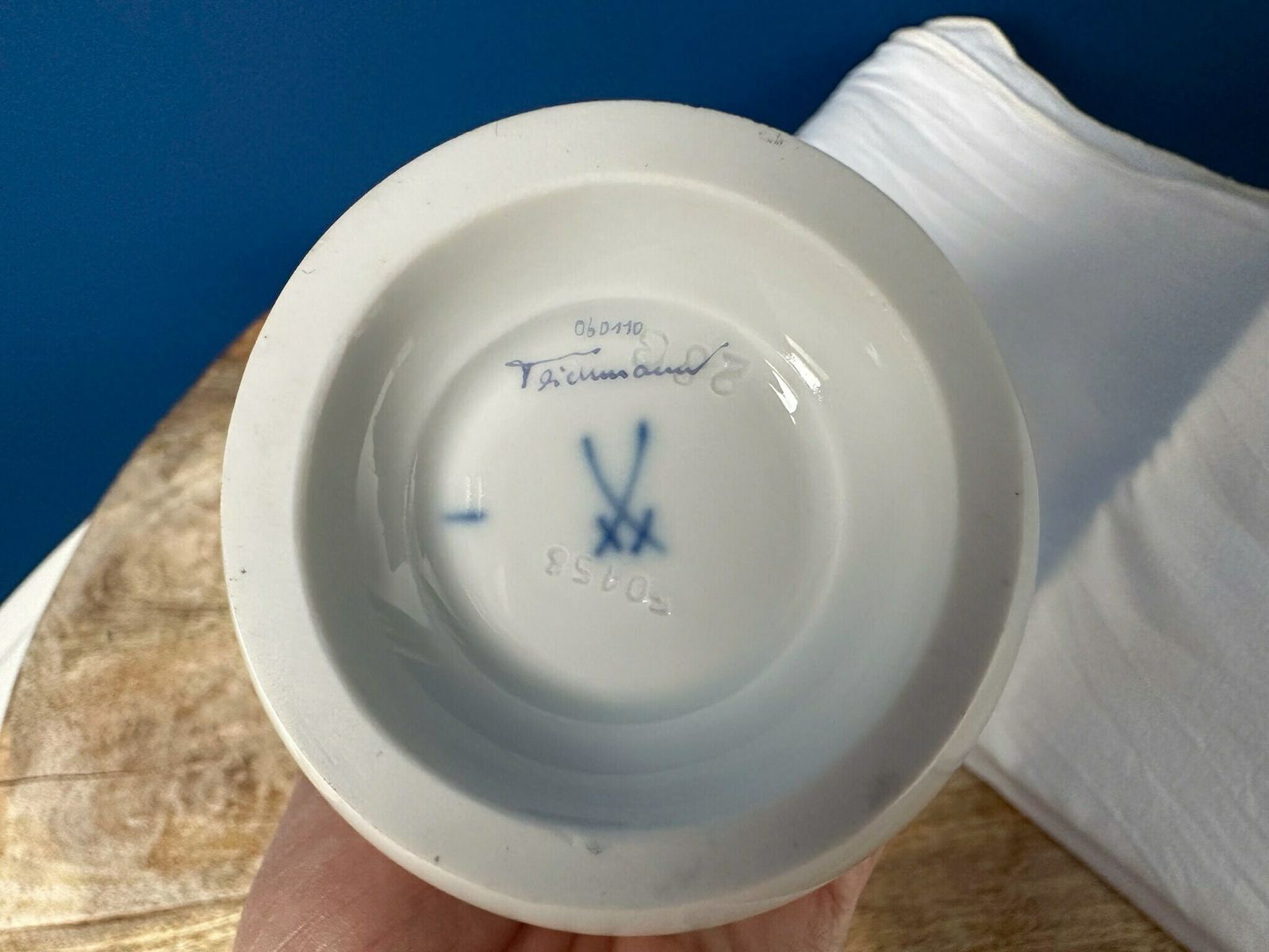 Antique Meissen Vase, Hand Painted Porcelain Vase With Floral Motif, Meissen Porcelain, Lovely Gift photo buy