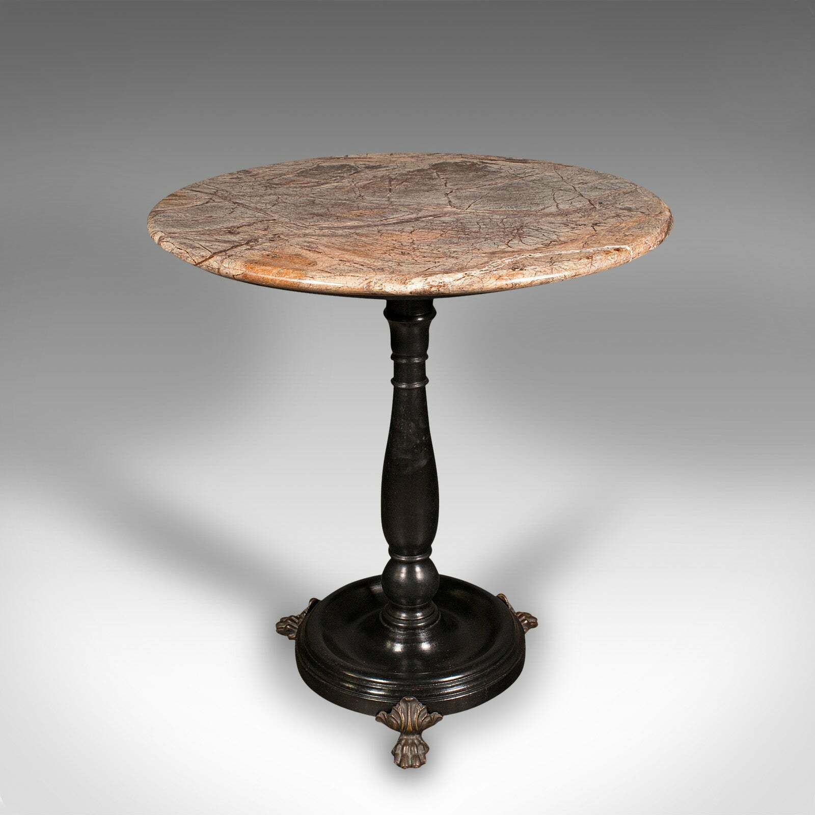 Antique Country House Lamp Table, English, Marble, Georgian Revival, Victorian photo Furniture