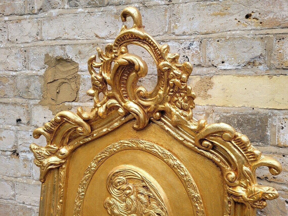 Antique Style French Gold Gilt Framed Ornate Mirror photo buy