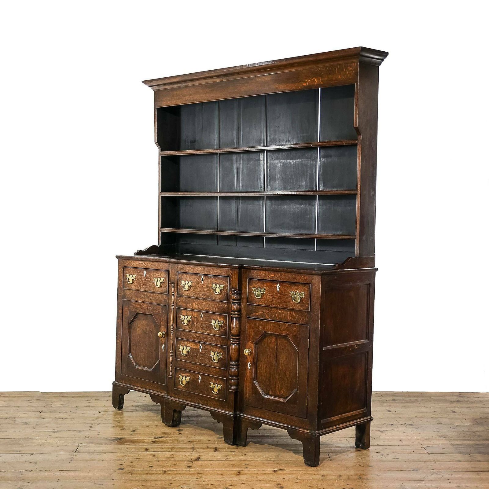Large Antique North Wales Anglesey Oak Dresser photo 2850.0