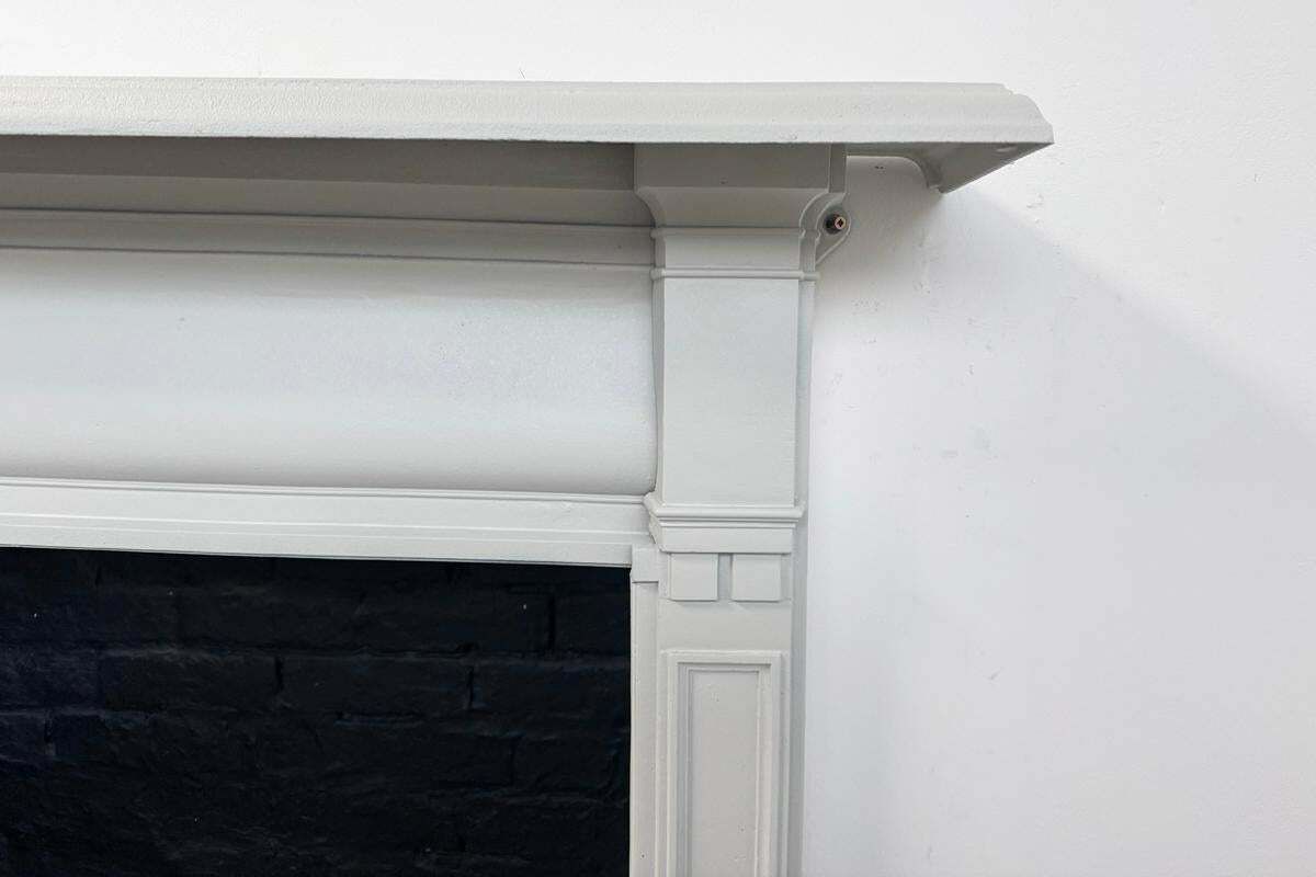 Antique Victorian Cast Iron Fireplace Surround photo buy