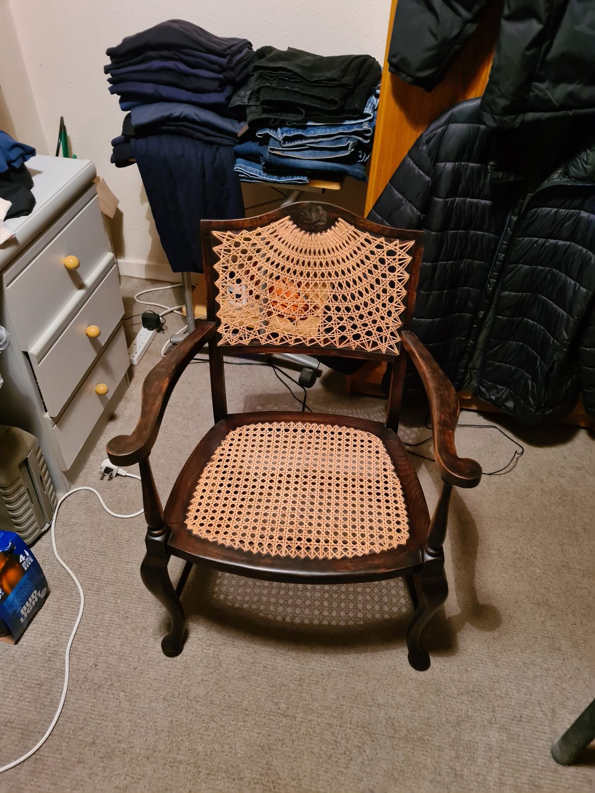 photo furniture Vintage  French Bergere Chair