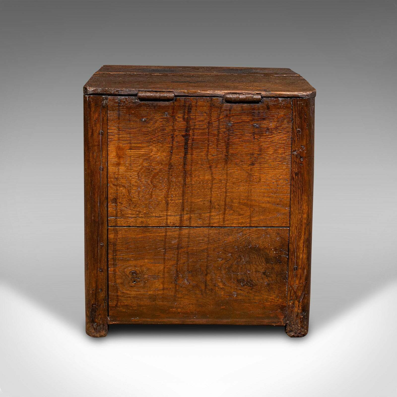 Antique Mail Carriage Strong Box, English, Oak, Security Chest, Early Georgian photo 2450.0