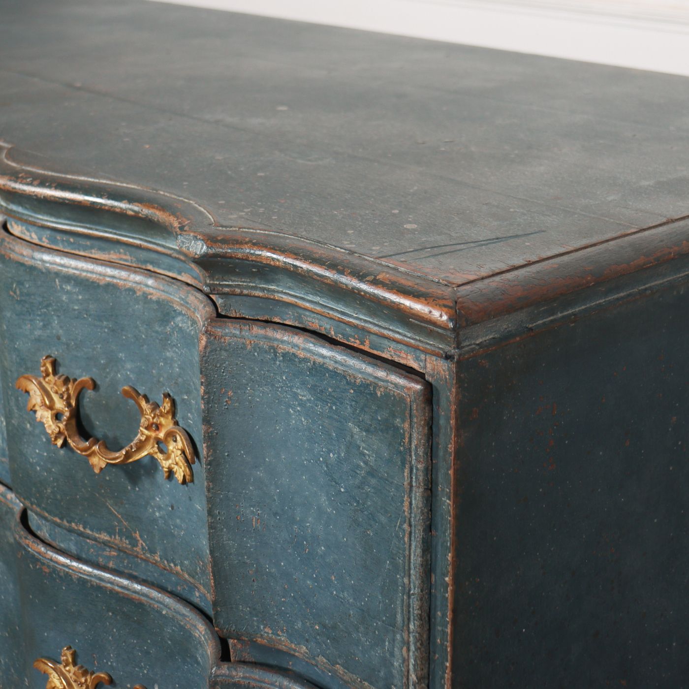 18th Century Danish Chest Of Drawers photo vintage