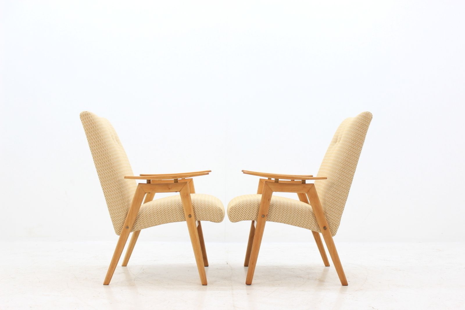 Set Of Two Lounge Chair By Jaroslav šmídek For Jitona, 1960´S. photo vintage