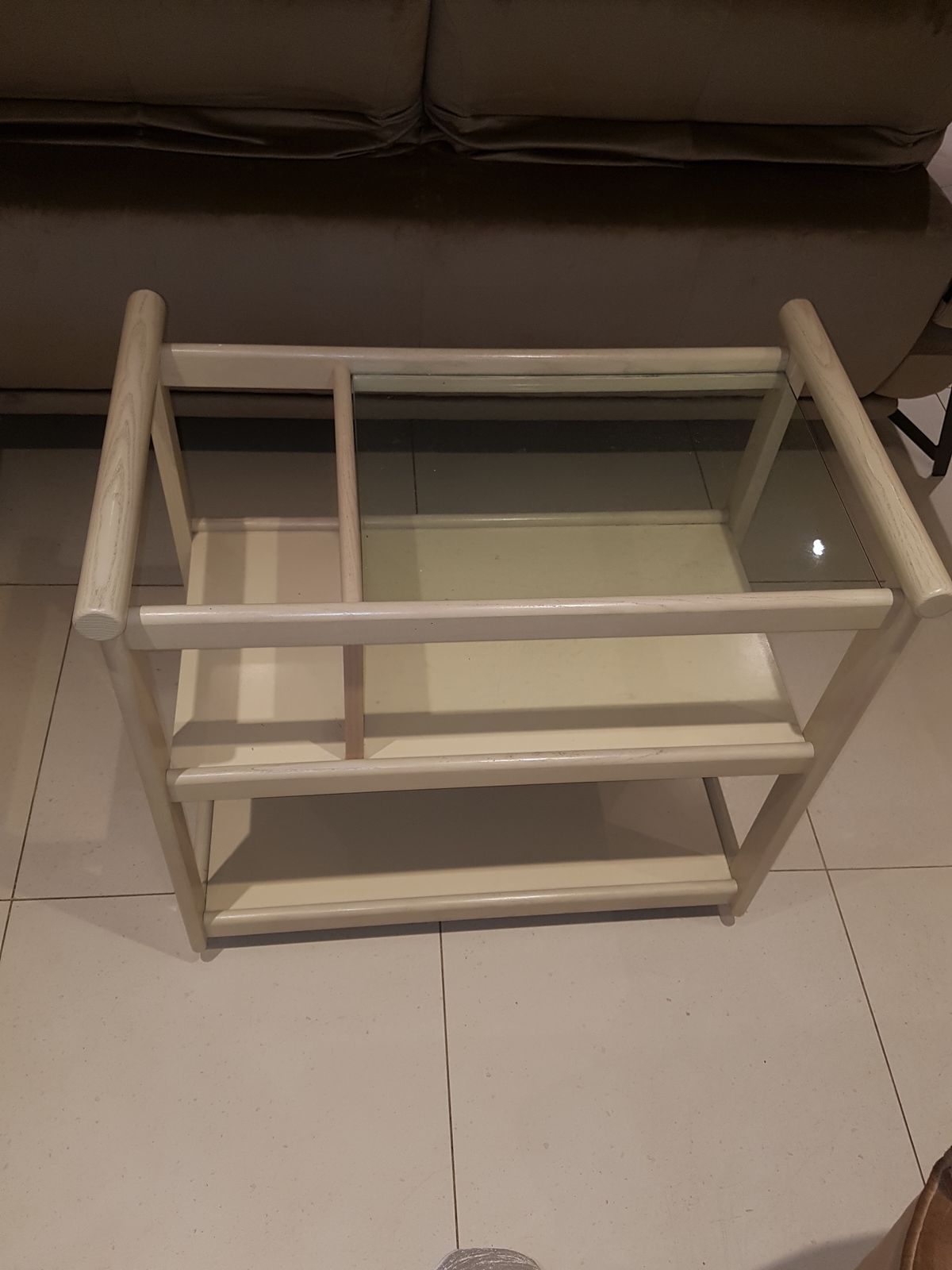 Stylish Wooden (Ash) Mid 20th Century Drinks Trolley photo for sale