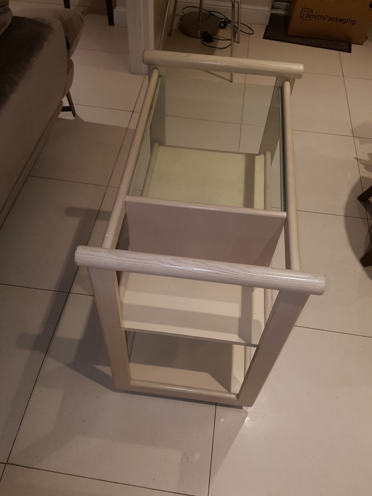 Stylish Wooden (Ash) Mid 20th Century Drinks Trolley photo Furniture