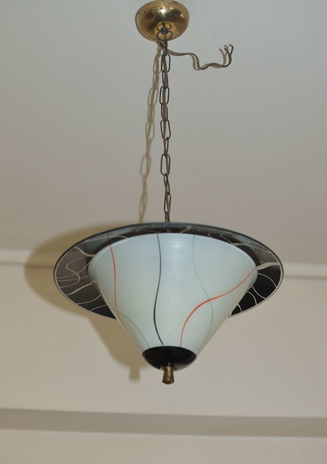 Vintage Space Age Atomic Sputnik Lamp photo 185.0