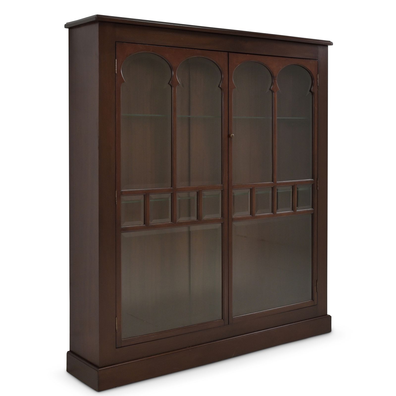 Display Cabinet Art Nouveau Mahogany Reproduction Style Furniture Display Cabinet Bar Cabinet