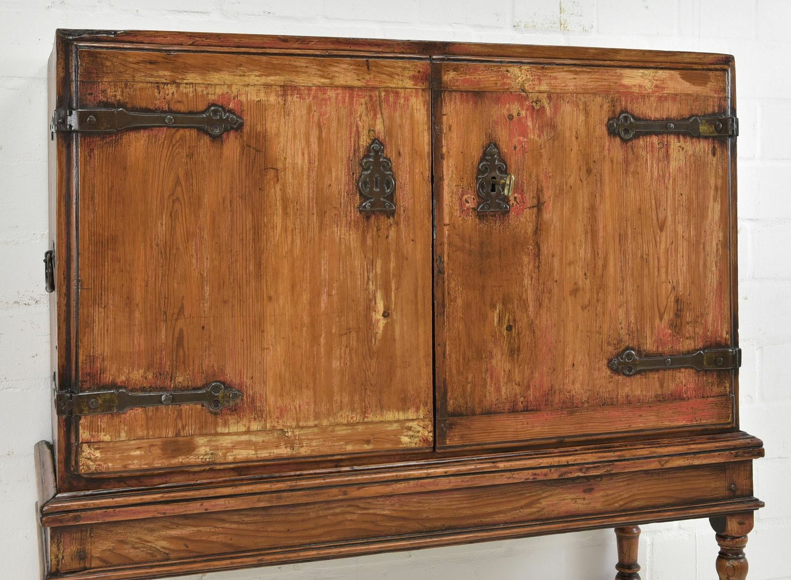 1821.0 Antique! Bargueño Restored Around 1780 Top Cabinet Chest Of Drawers Secretary Spain photo