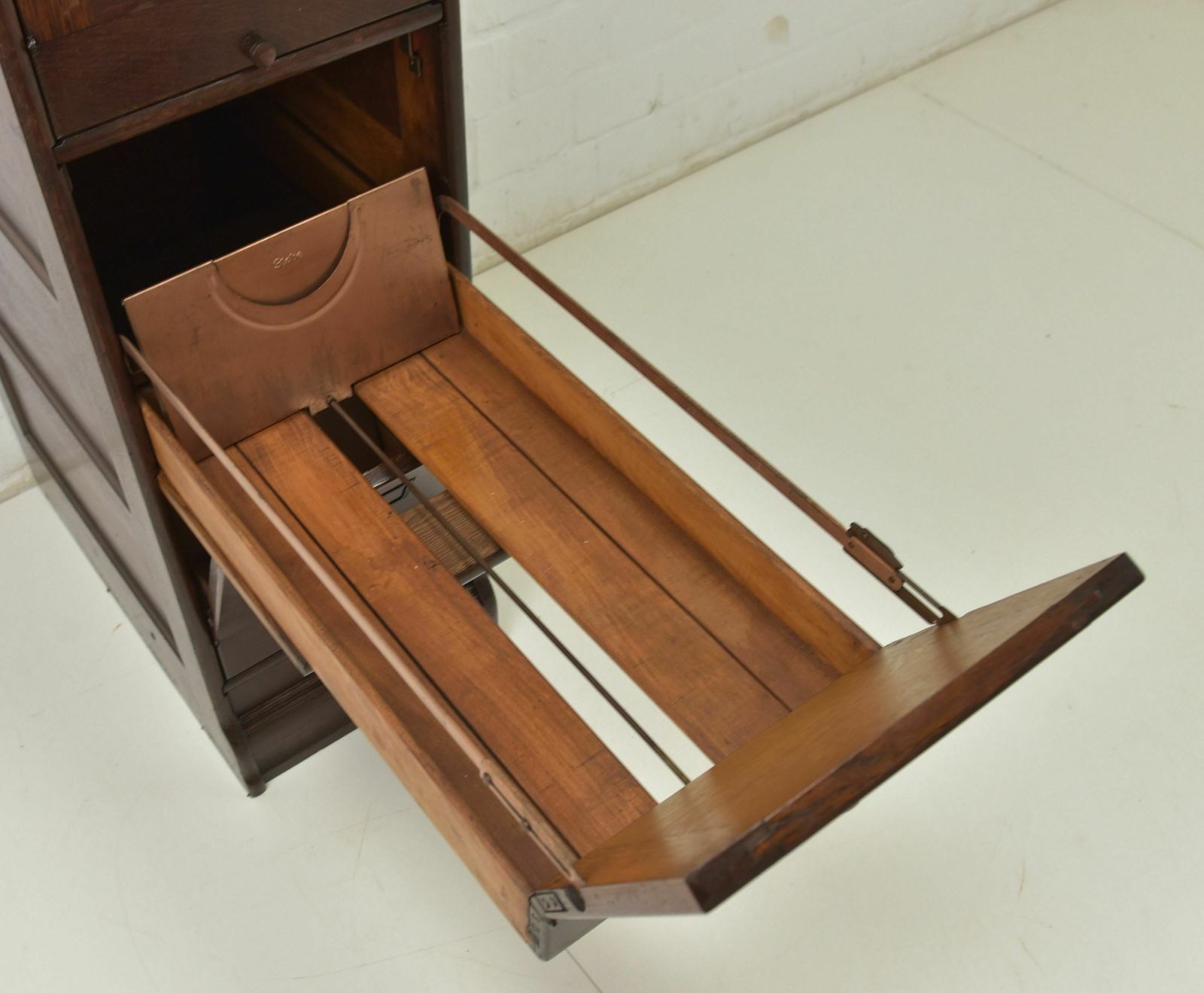 photo furniture Antique! Index Cabinet Restored Globe Wernicke Around 1930 Oak Drawer Cabinet