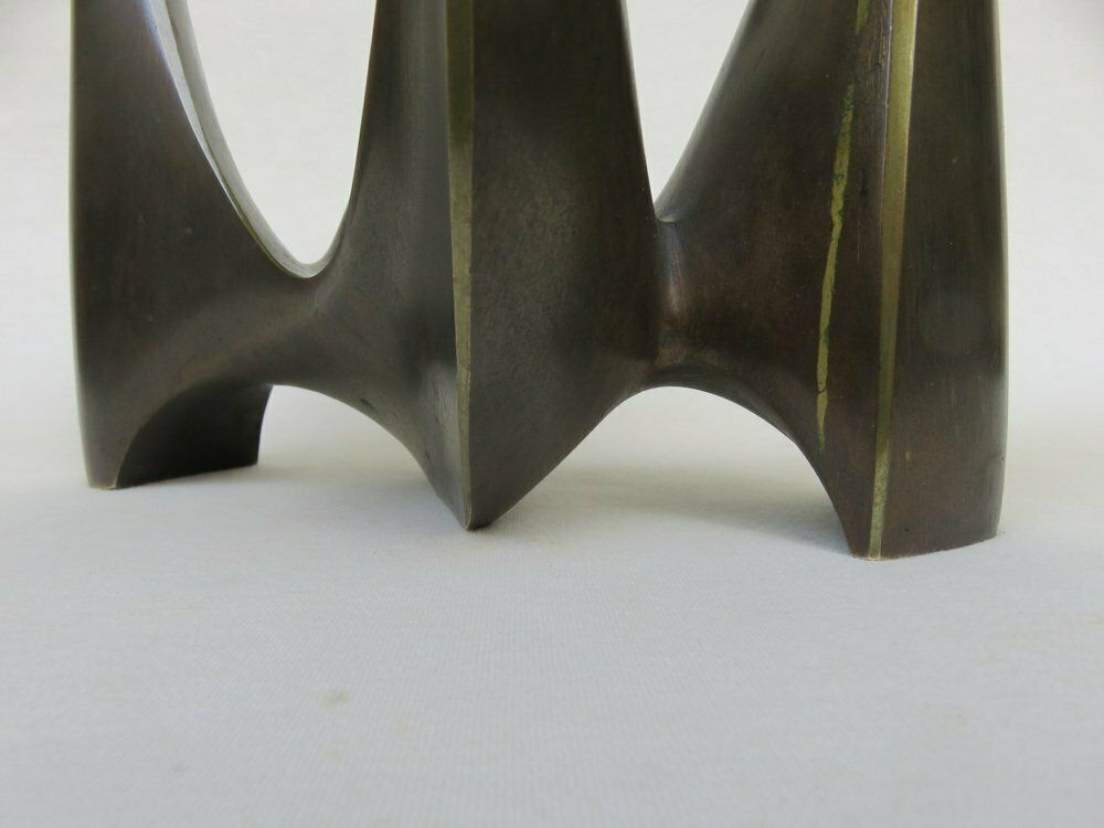 photo vinterior Brass Candleholder By Klaus Ullrich For Faber & Schumacher, 1950s