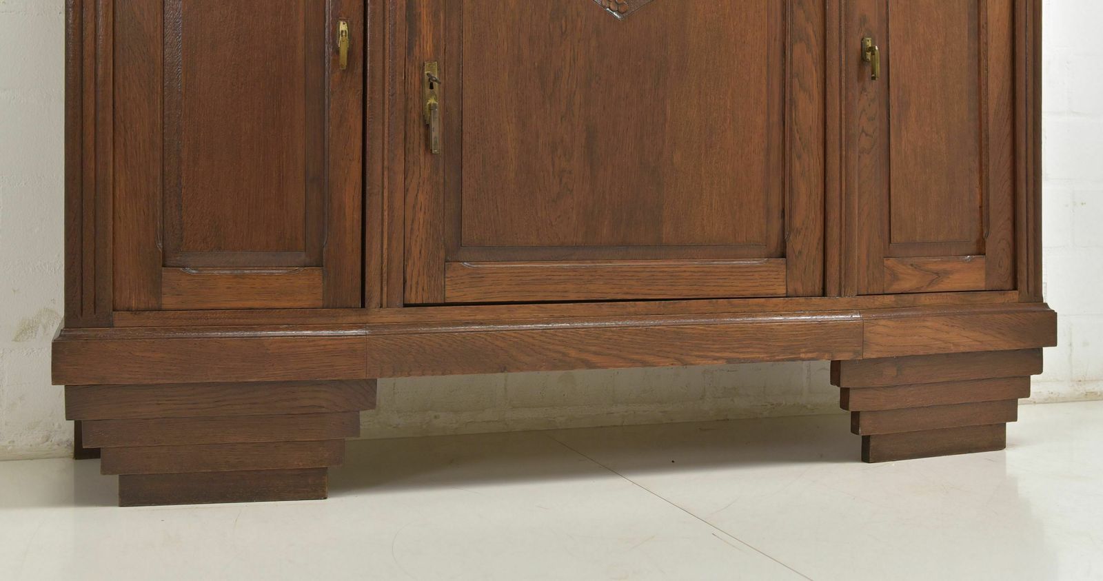 photo for sale Antique! Sideboard Restored Art Deco Around 1925 Oak Chest Of Drawers Sideboard